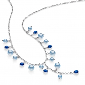 Collana in Argento con cristalli